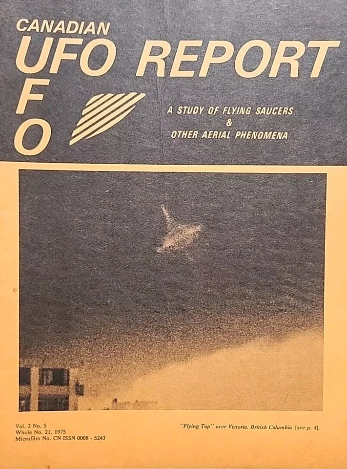 Canadian UFO Report Flying Saucers Magazine 1975 Vol 3 No 5 - Image 1 of 1