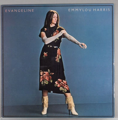EMMYLOU HARRIS Evangeline 1981 LP Vinyl Record Album w/ lyrics : EX/EX R 153268 Foto 1 de 4
