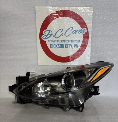 ⭐️USADO⭐️REPARADO⭐️FARO HALÓGENO LATERAL IZQUIERDO MAZDA 3 2014-2016 Foto 1 de 4