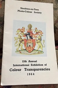 1964 Stockton-on-Tees Photo - Colour Society 12th Interntl' Exhibition Catalog - Picture 1 of 4