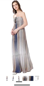 NWT MLYQ Womens Summer bohemian dress party beach dress Size XL - Picture 1 of 6