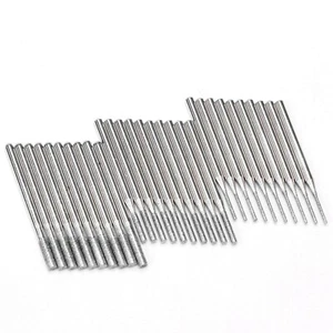 Kit de 30 brocas de diamante 1 2 3 mm para herramientas lapidarias Dremel para vidrio de roca - Imagen 1 de 22