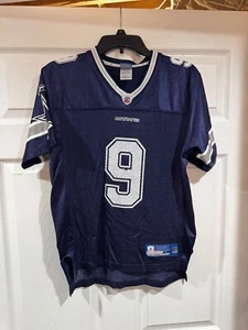 NFL Dallas Cowboys Tony Romo #9 Jersey Youth Large (14-16) Reebok - Picture 1 of 7
