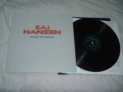 GAMMA RAY Heading for Tomorrow '90 + Slipcase ORIG GERMAN press MINT- HELLOWEEN - Image 1 of 4