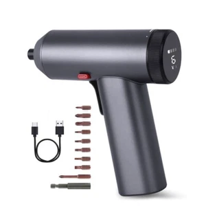 Electric Rechargeable Screwdriver Portable Gun Type Screw Driver 6NM 200RPM 3.6V - Picture 1 of 6