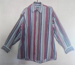 Kenzo Homme Striped Long Sleeve Shirt Size L / UK40 - Picture 1 of 5