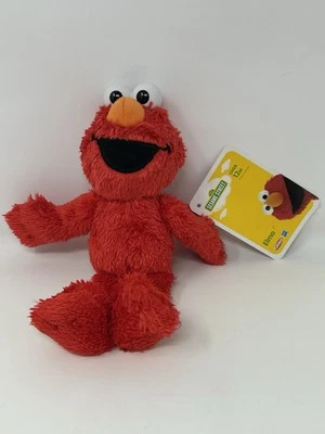 Sesame Street Plush Pal 8" Elmo, For Kids Over 12 Mo Old, Sesame Street, Hasbro - Image 1 of 4