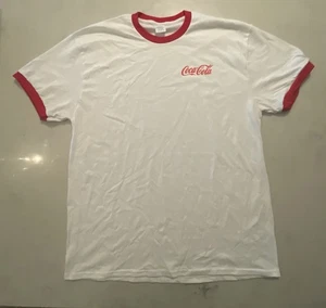 Coca Cola Tshirt - XL - Never Worn Brand New - White - Port And Company - Picture 1 of 5