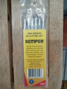 Kemper Tools Mini Ribbon Sculpting Set MRS Set Of 6 Tools  - Picture 1 of 4