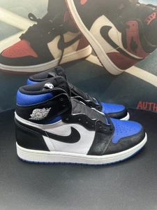 Size 10 - Jordan 1 Retro OG High Royal Toe - Picture 1 of 8