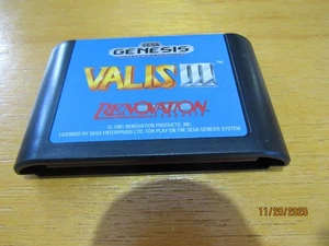 VALIS III 3 SEGA GENESIS NUR SPIEL GETESTET UND FUNKTIONIERT - Bild 1 von 3