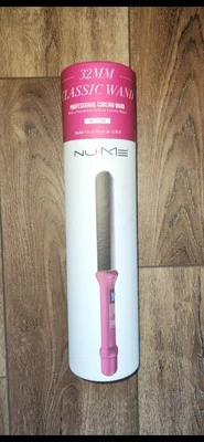 Nuevo - Varita rizadora clásica NuMe 32 mm - rosa intenso  Foto 1 de 3