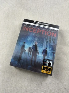 INCEPTION 4K + BLU-RAY STEELBOOK FILMARENA XL LENTICULAR SLIP, NEW/SEALED - Picture 1 of 7
