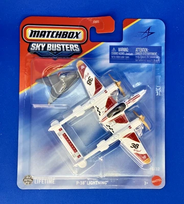 Matchbox - Sky Busters - 16/32 - P-38 Lightning - JCN02 - Bild 1 von 3