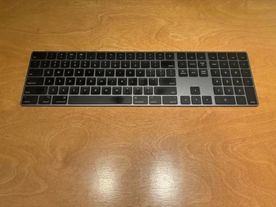 Apple Magic Wireless Keyboard - Space Gray (MRMH2LL/A) - Image 1 of 2
