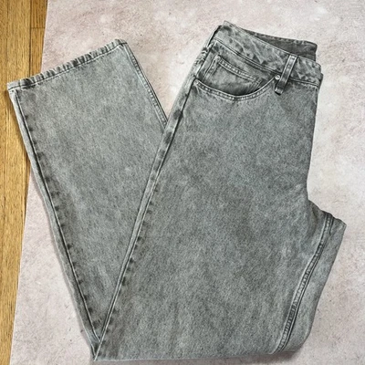 Air Jordan 男式灰色水洗牛仔裤 30x34 宽松版型。 120美元高品质 — 第 1/4 张图片