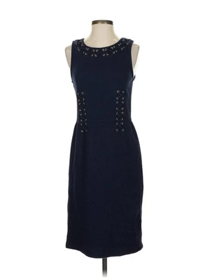 Vestido de coquetel azul feminino Leifnotes P - Imagem 1 de 4