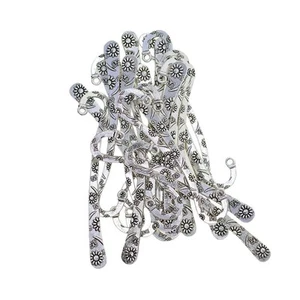 20 Pieces Beading Classic Pattern Carved Bookmarks With Loop For DIY Making - Picture 1 of 6