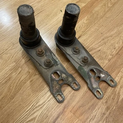 Par de barras de torsión de placa de resorte ajustable suspensión trasera Porsche 924S 944 968 Foto 1 de 4