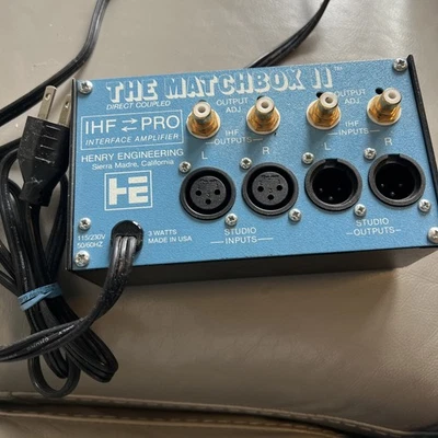 Henry Engineering The Matchbox II Direct Coupled IHF-Pro Interface Amplifier - Image 1 of 4