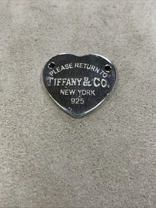 Authentisches Tiffany & Co Sterlingsilber Return To Tiffany Ersatz Herz Anhänger - Bild 1 von 4