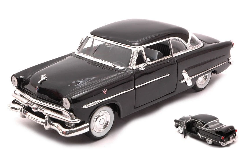 WELLY WE22093BK FORD CRESTLINE VICTORIA 1953 BLACK 1:24-27 Modellino - Immagine 1 di 1