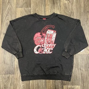 Cherry Coke Light Weight Sweater NWT Coca Cola Size Medium Retail $50 - Picture 1 of 9