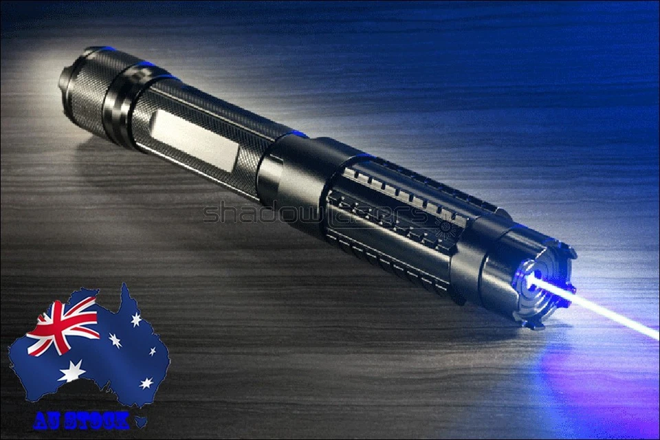 BX6 Blue Laser Pointer Adjustable Focus Visible beam  AU - image 1 of 4