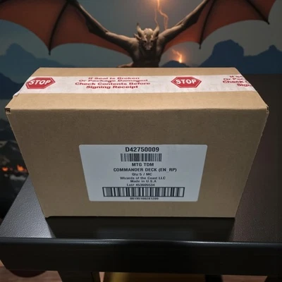 Sealed Case Set of 5 (1 of Each) Commander Deck Tarkir Dragonstorm TDM MTG - Image 1 of 4