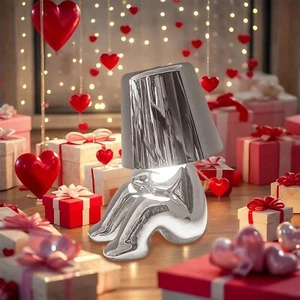 Thinker Statue Bedside Lamp, Cordless Touch Control Table Lamp,Recharging 3 C... - Picture 1 of 8