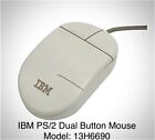 IBM PS/2 PC MS-DOS Windows Mouse Model 13H6690 Vintage 3 Button Tested