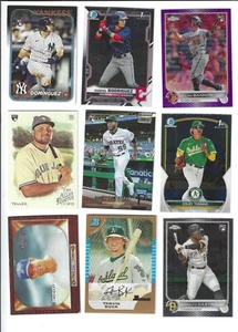 Inventory Blow Out- 18 MLB Rookies: Jasson Dominguez, Gabriel Rodriguez, Rylan B - Picture 1 of 2