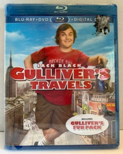 Jack Black Gulliver's Travels (Blu-Ray/DVD 2011 PG) Fun Pack Included New/Sealed - Picture 1 of 3