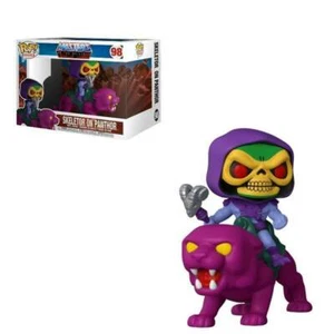 IN HAND MINT COLLECTORS GRADE POP Rides MOTU Skeletor Panthor FLOCKED Exclusive - Bild 1 von 9