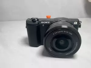 Sony Alpha a5100 Flip Screen 24.3MP Mirrorless Digital Camera with 16-50mm Lens - Picture 1 of 8