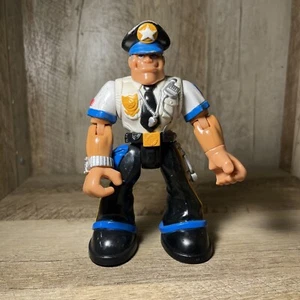 ⭐️ 2000 Rescue Heroes Sergeant Siren Blaze Busters Modellino 6" Fisher-Price - Foto 1 di 5