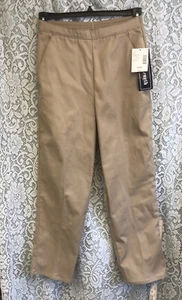Laura Scott Missy Twill Pull-On Hose FLAT FRONT 8 Short Neu mit Etikett - Bild 1 von 6