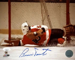 Bernie Parent Philadelphia Flyers Signed 8x10 Photo JSA - Picture 1 of 1