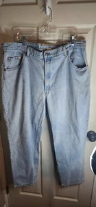 Pantalones de mezclilla de pierna cónica calce holgado talla 42x30 Levis 560 de colección para hombre - Imagen 1 de 9