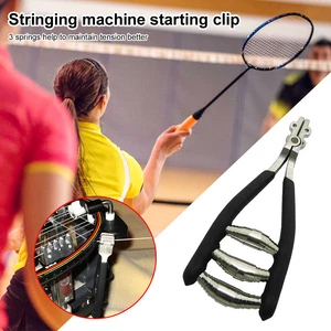 Sports Starting Clamp Stringing Tool For Tennis Racquet Badminton Racket - Picture 1 of 12
