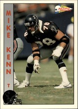 1992 Pacific Football Card #6 Mike Kenn