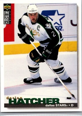 1995-96 Upper Deck Collector's Choice - #224 Derian Hatcher - Image 1 of 2