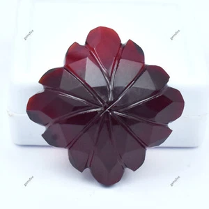 Piedra preciosa semipreciosa topacio rojo corte cuadrado natural 54,95 quilates CERTIFICADA - Imagen 1 de 12