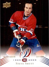 2008-09 Upper Deck Montreal Canadiens Centennial Set Steve Shutt #43