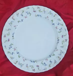 Royal Worcester FORGET ME NOT Dinner Plate. Diameter 10¼ inches. 26 cms. - Picture 1 of 7