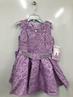 Disney Store Jasmine Princess Fancy Dress Party Girls Purple Size 3 Costume NWT