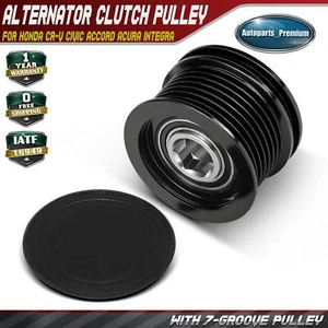 Alternator Clutch Pulley for Honda CR-V Civic Accord Acura Integra 7 Grooves CW - Picture 1 of 11
