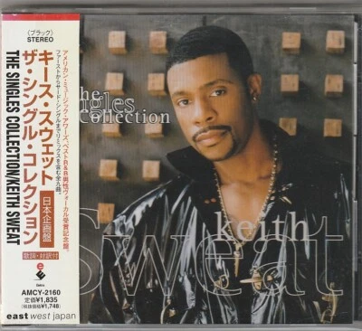 Keith Sweat Singles Collection Japan CD w/obi new jack swing AMCY-2160 - Image 1 of 2