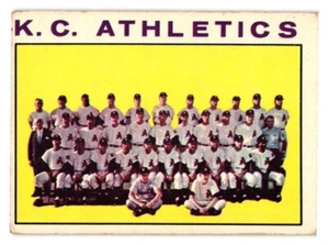 1964 Topps - #151 Kansas City Athletics - Picture 1 of 2