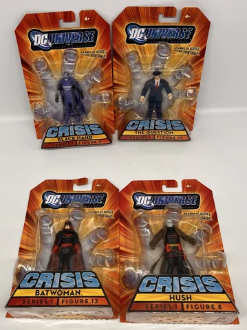 DC Universe Black Hand, Batwoman, 3.75" 4-Figure Lot Infinite Heroes Crisis NEW Cover